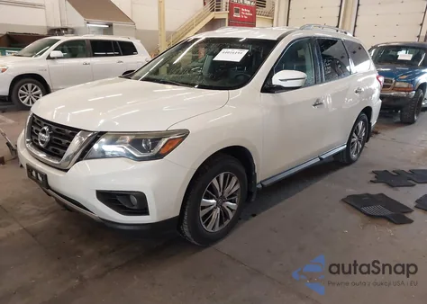 2018 Nissan Pathfinder Sv z USA, uszkodzony, nr VIN 5N1DR2MN8JC622236
